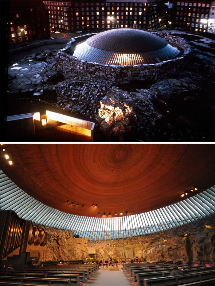 Temppeliaukion Church, Helsinki, Finland