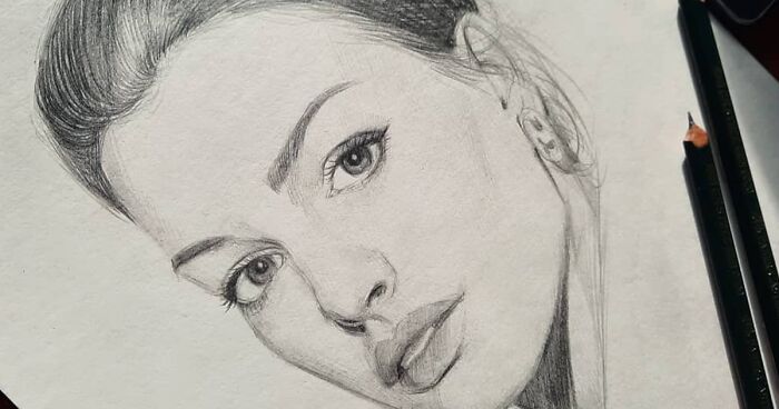 I Draw Portraits Of People Using Pencils And Watercolors, Here Are My Best 70 Works