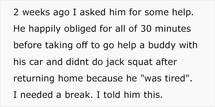 Tired Of Her Husband’s Laziness, Woman Takes A Vacation To Make Him Realize How Much She Does