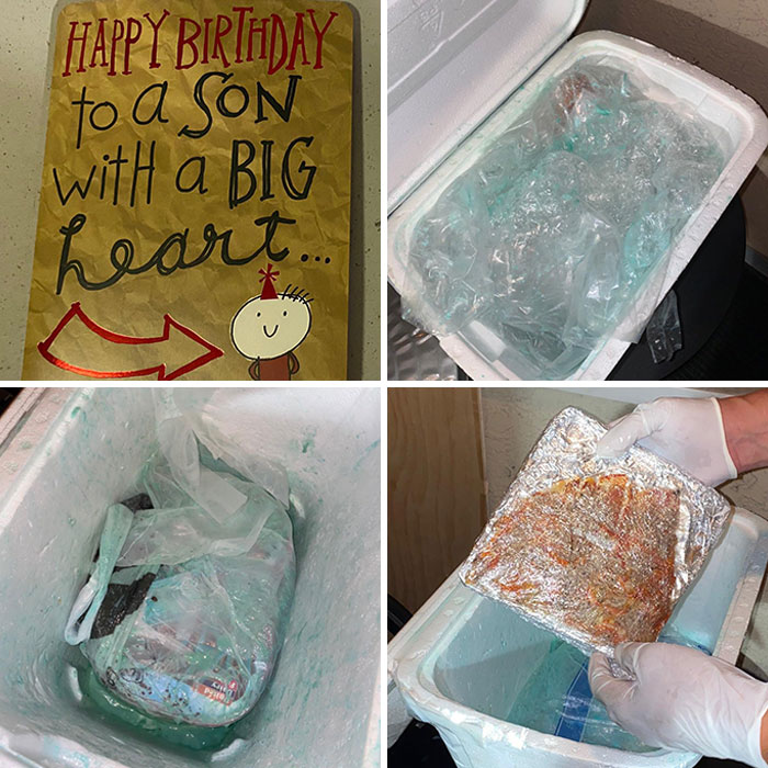 My Mom Wanted To Surprise Me With A Delivery Of My Favorite Pizza & Ice Cream From Ohio To LA For My Birthday. UPS Lost The Package For 2 Days And Delivered On The 3rd - Refused Refund