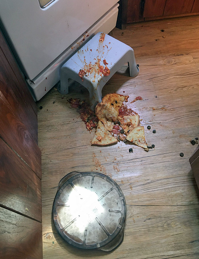 Homemade Pizza For Dinner