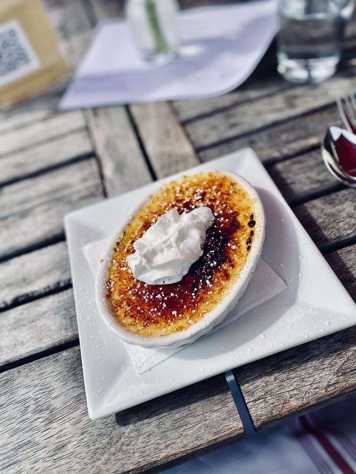 A Créme Brûlée That I Got From A Local Restaurant