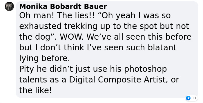 Photographer Caught Photoshopping His Photos From Stock Pictures, Denies Everything Until He's Totally Exposed