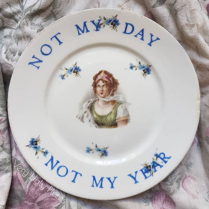 My 50 'Very Ugly Plates' With Dark Humor Captions