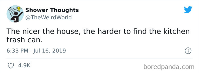 The Trashcan? Oh It’s On The Roof Lol