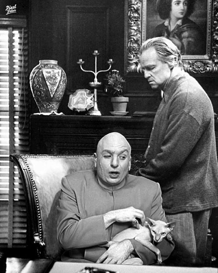 A Hungarian Designer Combines Characters From Different Movies In One Scene, Creating Very Funny Twists (66 New Pics)