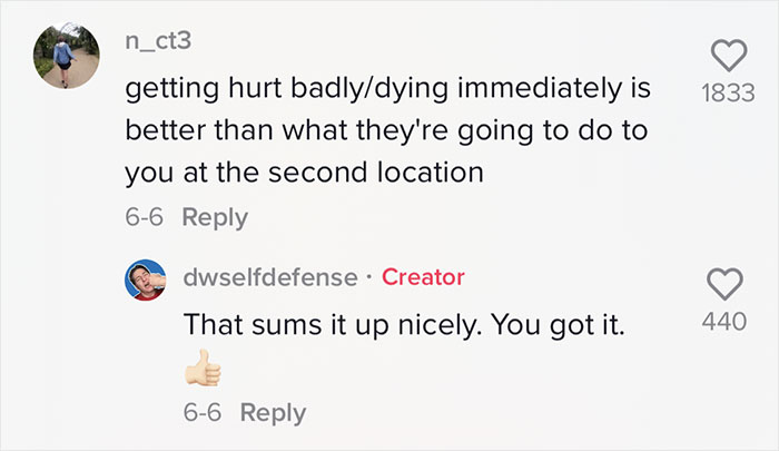 "By Flipping The Script, You're Becoming Their Worst Nightmare" - Man Is Going Viral On TikTok For Sharing Advice On How To Act When Being Kidnapped "By Flipping The Script, You're Becoming Their Worst Nightmare" - Man Is Going Viral On TikTok For Sharing Advice On How To Act When Being Kidnapped