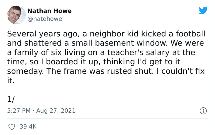 Man On Twitter Illustrates How Bad The Consequences Of Procrastination Are With His Broken-Window Story Man On Twitter Illustrates How Bad The Consequences Of Procrastination Are With His Broken-Window Story