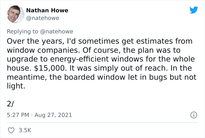 Man On Twitter Illustrates How Bad The Consequences Of Procrastination Are With His Broken-Window Story