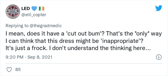 Med Student Was Penalized By Examiners For 'The Most Inappropriate Dress They Had Ever Seen'