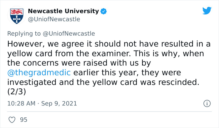 Med Student Was Penalized By Examiners For 'The Most Inappropriate Dress They Had Ever Seen' Med Student Was Penalized By Examiners For 'The Most Inappropriate Dress They Had Ever Seen'