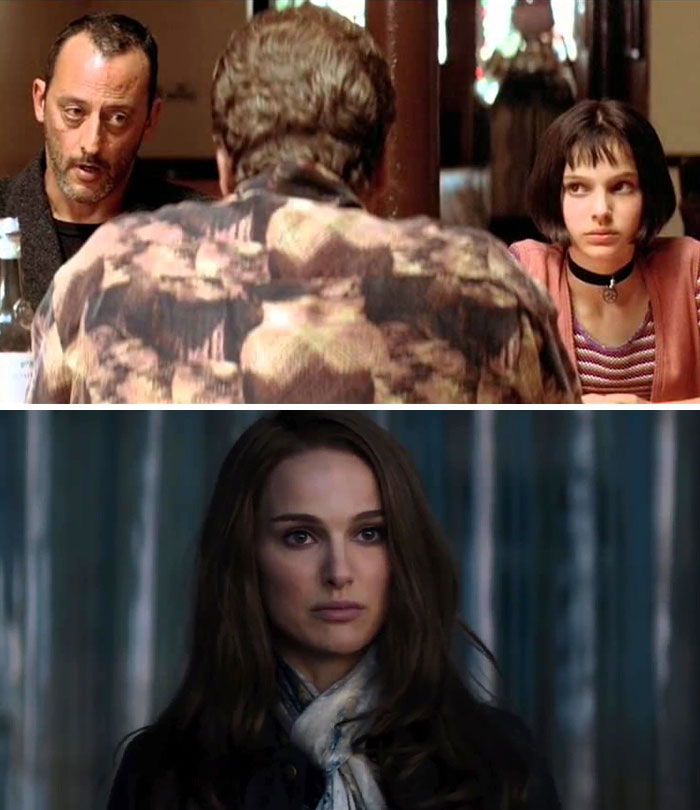 Natalie Portman then and now