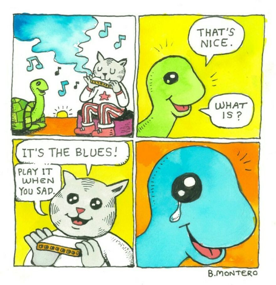 Meet Bjenny Montero's Melancholy Comics