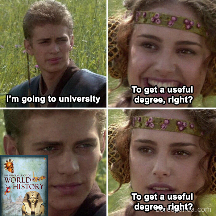 "What About Engineering, Anakin? That Could Be Fun, Right?"