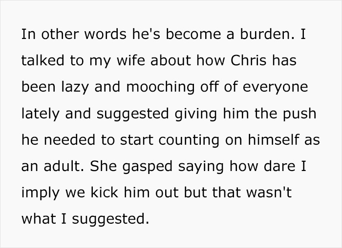 Son Expects He Can Freeload Off His Parents After Moving Back In With Them - Flips Out When Dad Introduces Some New Rules Son Expects He Can Freeload Off His Parents After Moving Back In With Them - Flips Out When Dad Introduces Some New Rules