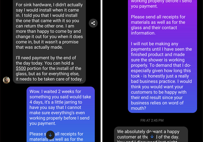 Customer Wouldn't Pay For Renovation So Contractor Destroys It All Customer Wouldn't Pay For Renovation So Contractor Destroys It All