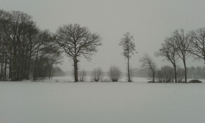 I Like This One Because Clouds And Snow Make It Look Like A Black And White Pic