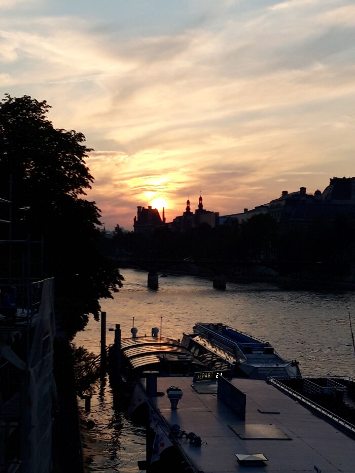 Sunset In Paris