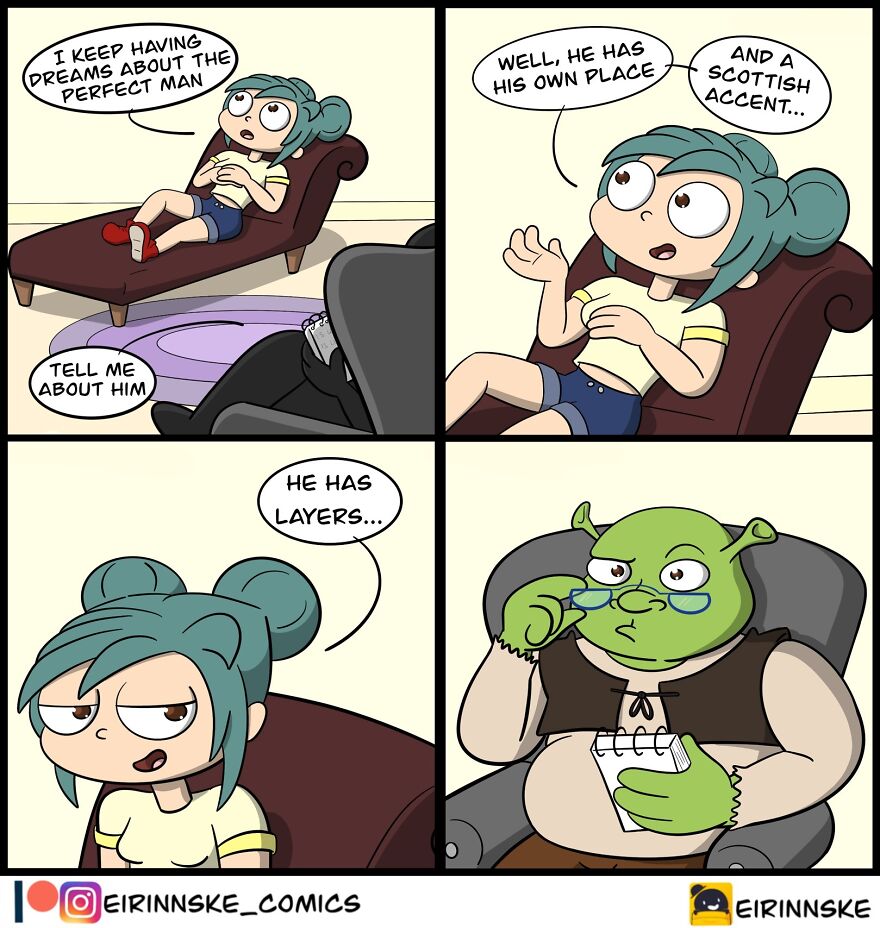 25 Comics About Mental Health, Love And Shrek For Some Reason