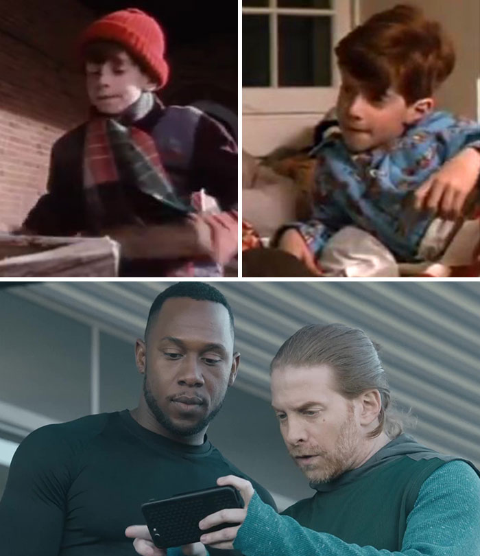 Seth Green then and now