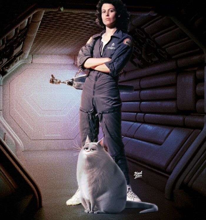 A Hungarian Designer Combines Characters From Different Movies In One Scene, Creating Very Funny Twists (66 New Pics)