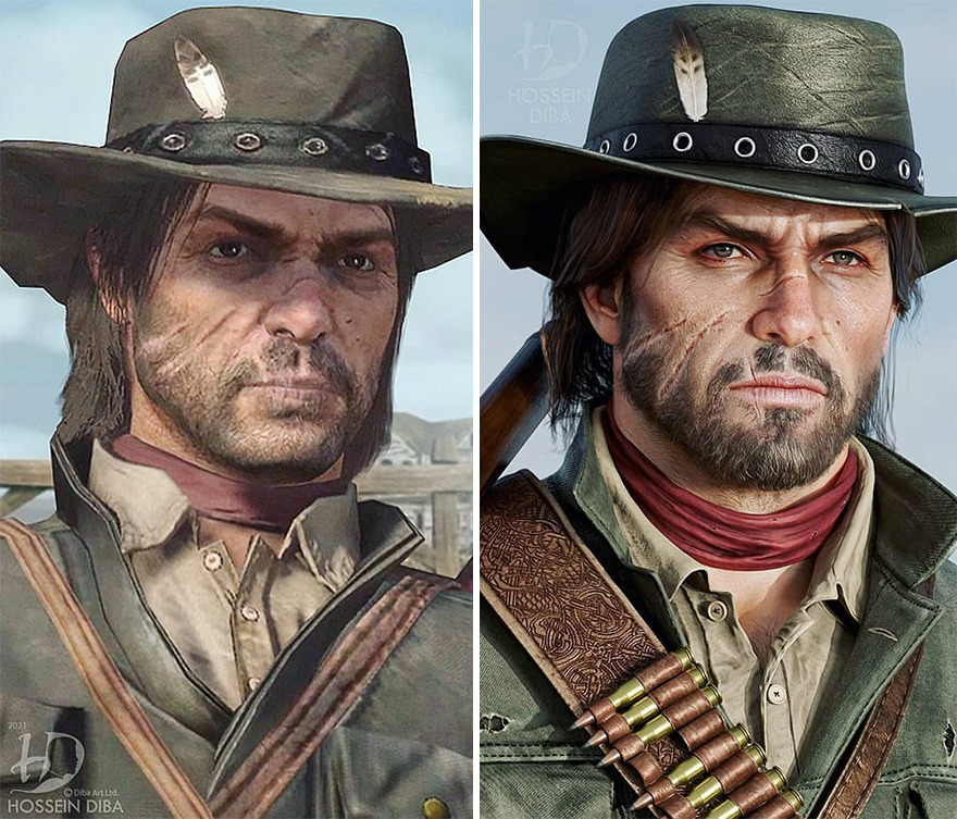 John Marston From Red Dead Redemption