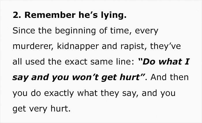 "By Flipping The Script, You're Becoming Their Worst Nightmare" - Man Is Going Viral On TikTok For Sharing Advice On How To Act When Being Kidnapped "By Flipping The Script, You're Becoming Their Worst Nightmare" - Man Is Going Viral On TikTok For Sharing Advice On How To Act When Being Kidnapped