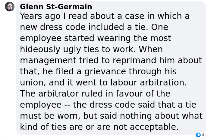 “Wear A Tie? Sure Thing”: Employee Finds A Way To Maliciously Comply With Company’s Ridiculous Dress Code
