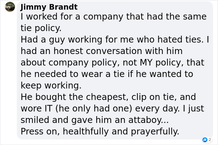 “Wear A Tie? Sure Thing”: Employee Finds A Way To Maliciously Comply With Company’s Ridiculous Dress Code