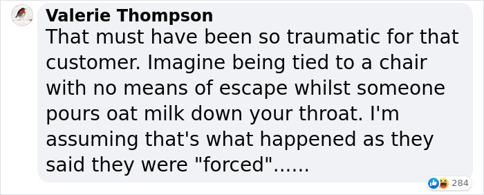 Customer Rates A Vegan Café With One Star Because They Didn't Have 'Normal' Milk, The Owner Replies With A Witty Comeback Customer Rates A Vegan Café With One Star Because They Didn't Have 'Normal' Milk, The Owner Replies With A Witty Comeback