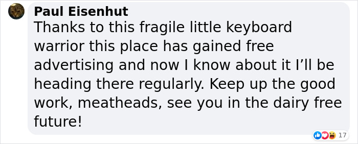 Customer Rates A Vegan Café With One Star Because They Didn't Have 'Normal' Milk, The Owner Replies With A Witty Comeback Customer Rates A Vegan Café With One Star Because They Didn't Have 'Normal' Milk, The Owner Replies With A Witty Comeback