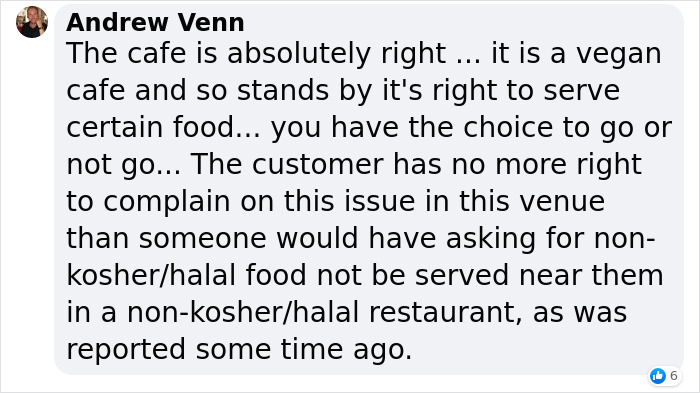Customer Rates A Vegan Café With One Star Because They Didn't Have 'Normal' Milk, The Owner Replies With A Witty Comeback Customer Rates A Vegan Café With One Star Because They Didn't Have 'Normal' Milk, The Owner Replies With A Witty Comeback