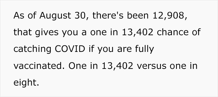Mom Uses Math To School A Covid Skeptic On The Odds Of Surviving Covid With And Without A Vaccine Mom Uses Math To School A Covid Skeptic On The Odds Of Surviving Covid With And Without A Vaccine