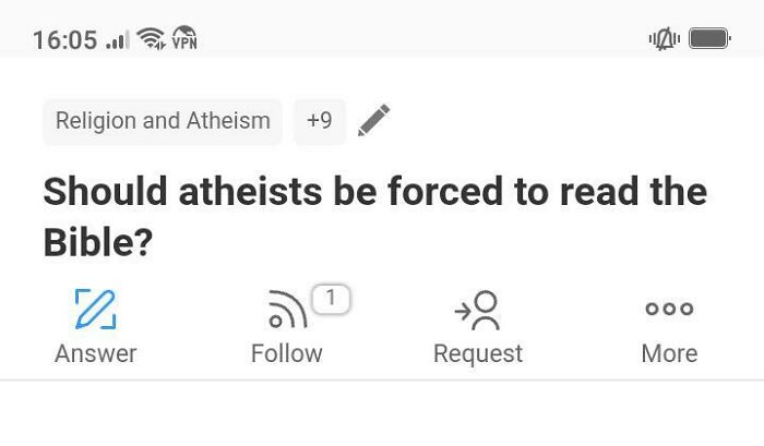 I Don't Know. Maybe Not