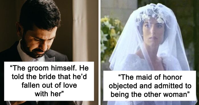 30 Times Someone Actually Objected During The “Speak Now Or Forever Hold Your Peace” Portion Of The Wedding