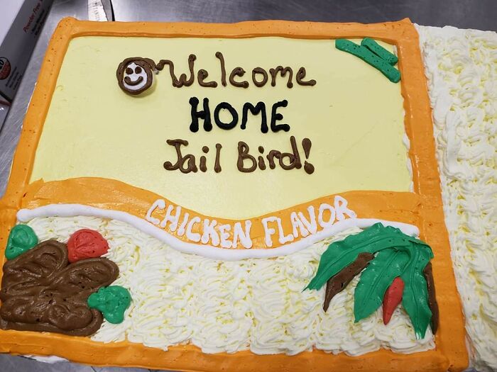 Cake Made By Friend Who Works At Walmart