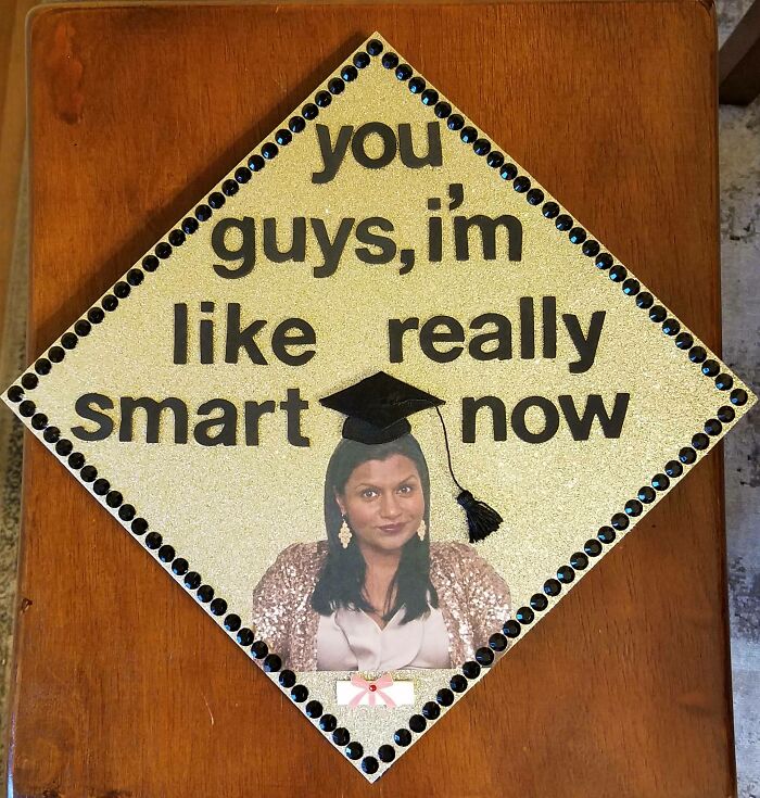 Kiddo Decorated Her Grad Cap