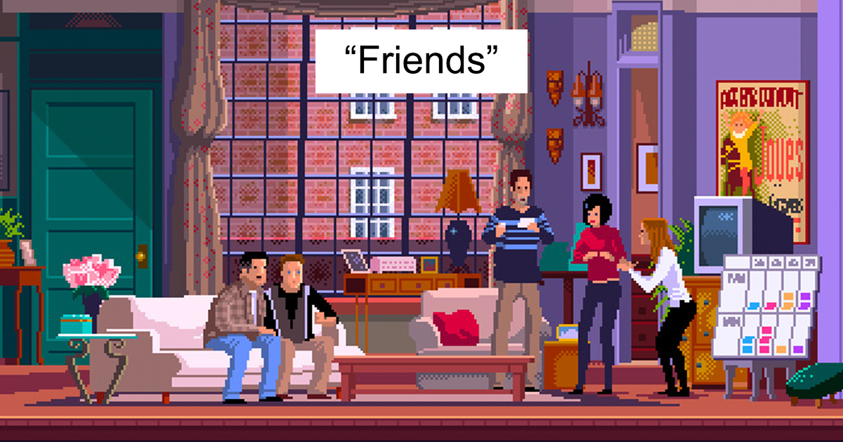 I’m A Pixel Artist And I Made Game Scenes Based On Popular Tv Series And Movies (30 Pics)