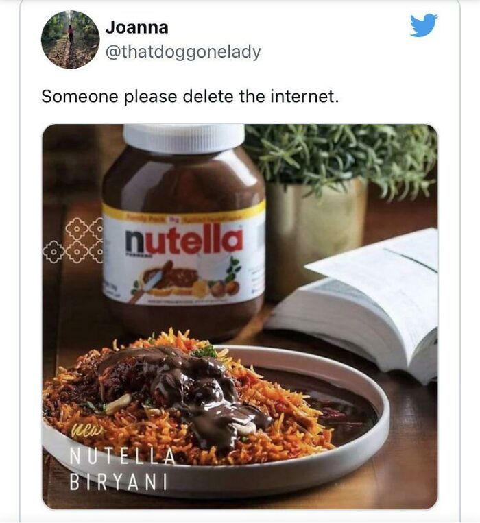 Freaking Nutella Biryani
