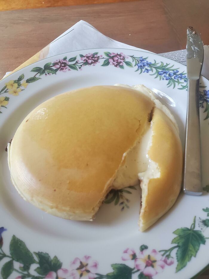 How Do Yall Like Your Pancakes Cooked? I Like Mine Medium Rare