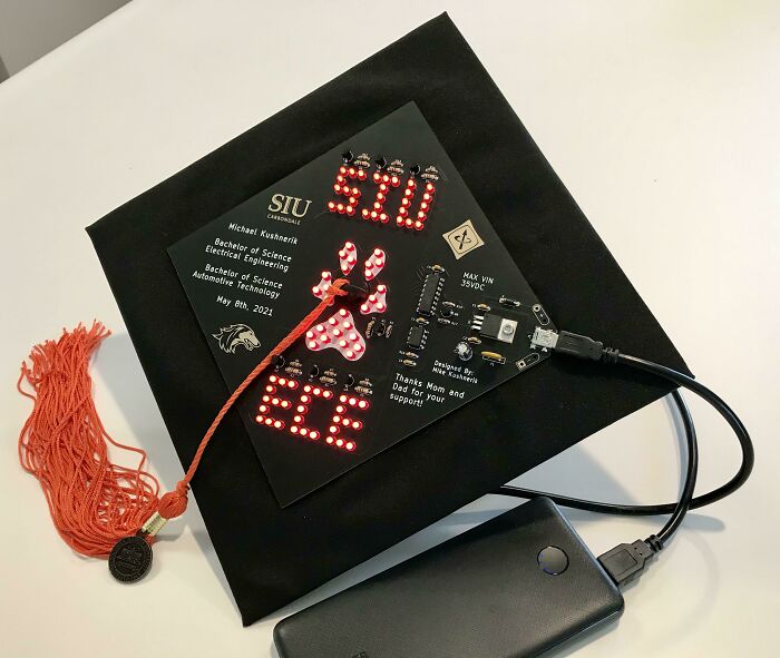 Just Finished Up My Graduation Cap