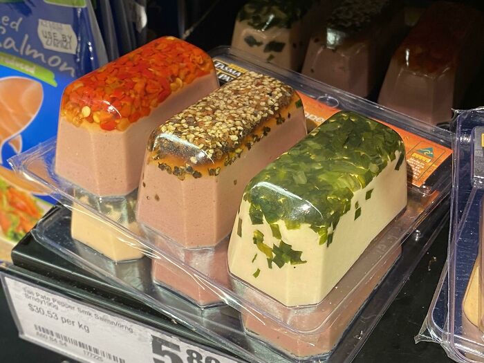 These Pates That Look Like A Low-Resolution Texture From A Videogame