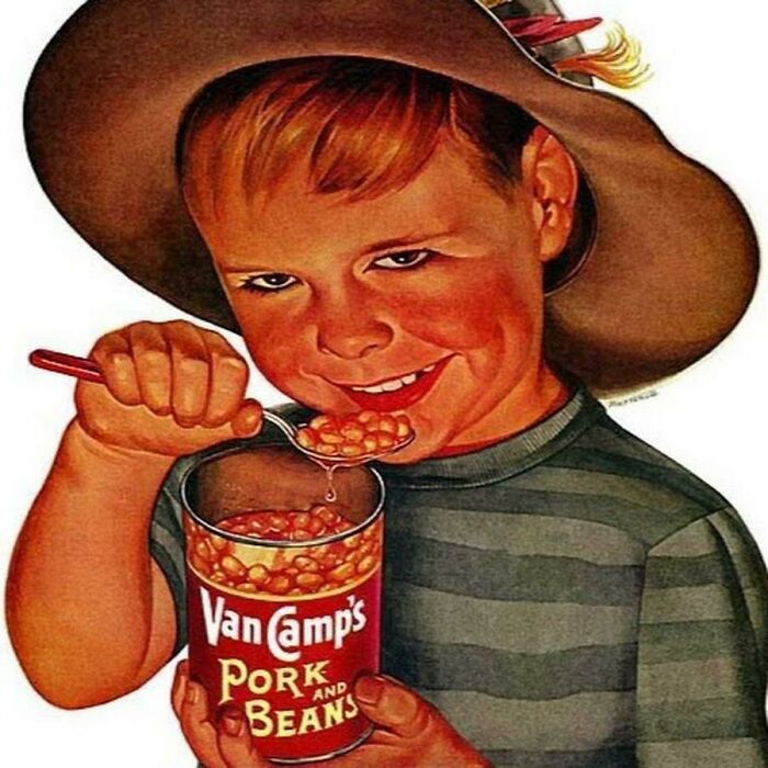 1952 U.S. Advertisement For Van Camp's Pork & Beans