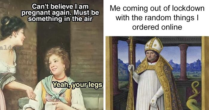 30 Of The Funniest Classical Art Memes From This Instagram Page | Bored  Panda