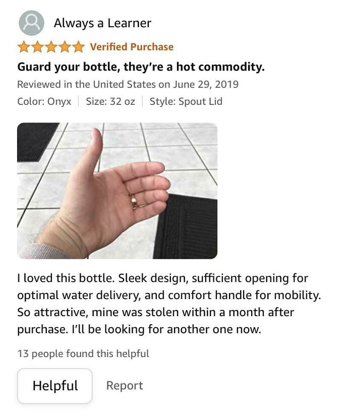 Found This While Buying A Water Bottle