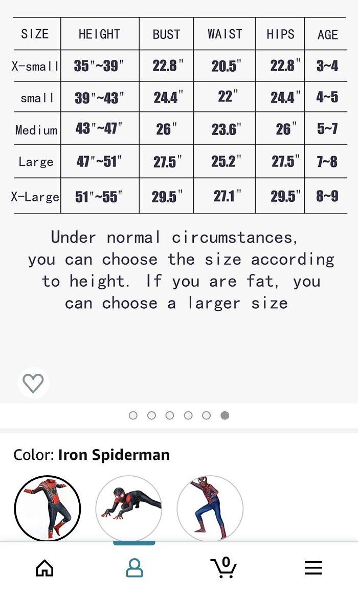 Looking For A Spider Man Costume For My Kids Birthday. Came Across This In The Actual Description