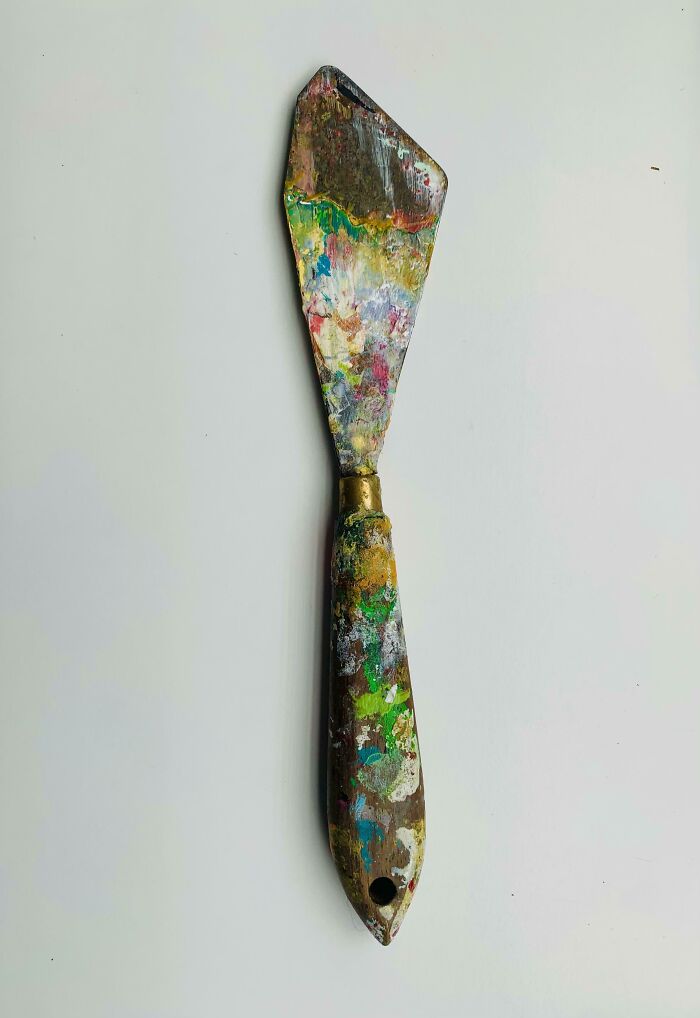 I Bought This Palette Knife Over 30 Years Ago And Have Created Countless Paintings With It