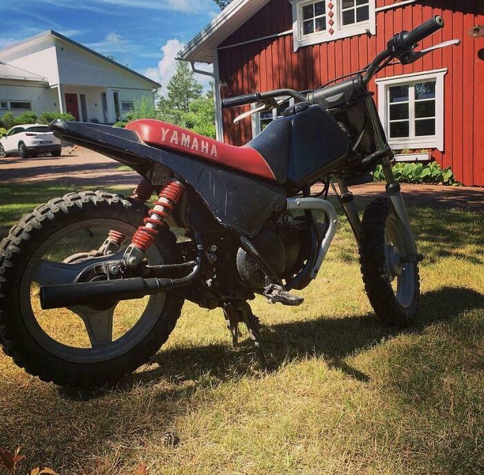 1986 Yamaha Pw50. Still Starts On The First Kick, And You Can Still Buy Them To This Day