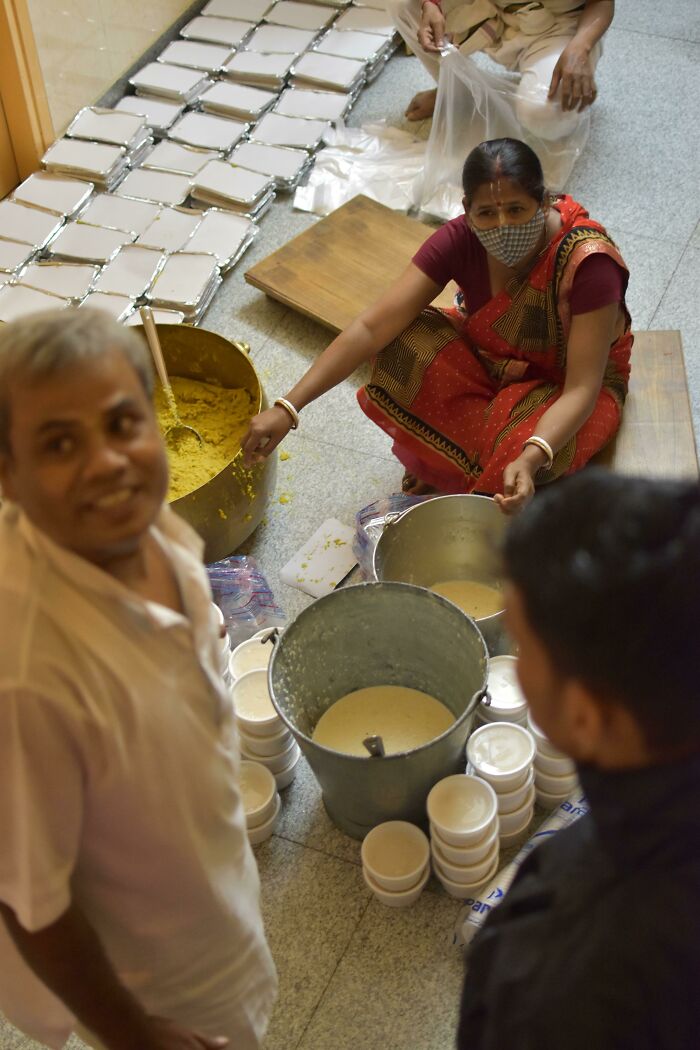 I Packed Over 250 Meals Yesterday For Donation. We Served Rice, Lentils And Kheer To The Poor