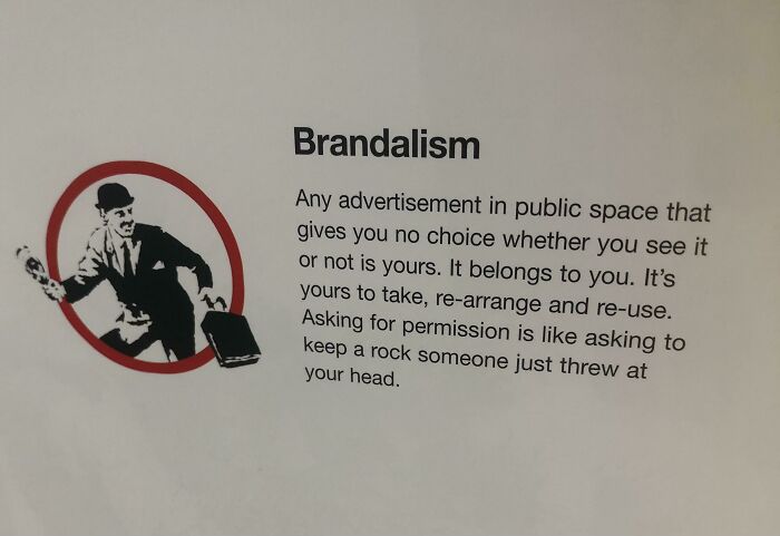 Banksy On Advertisements